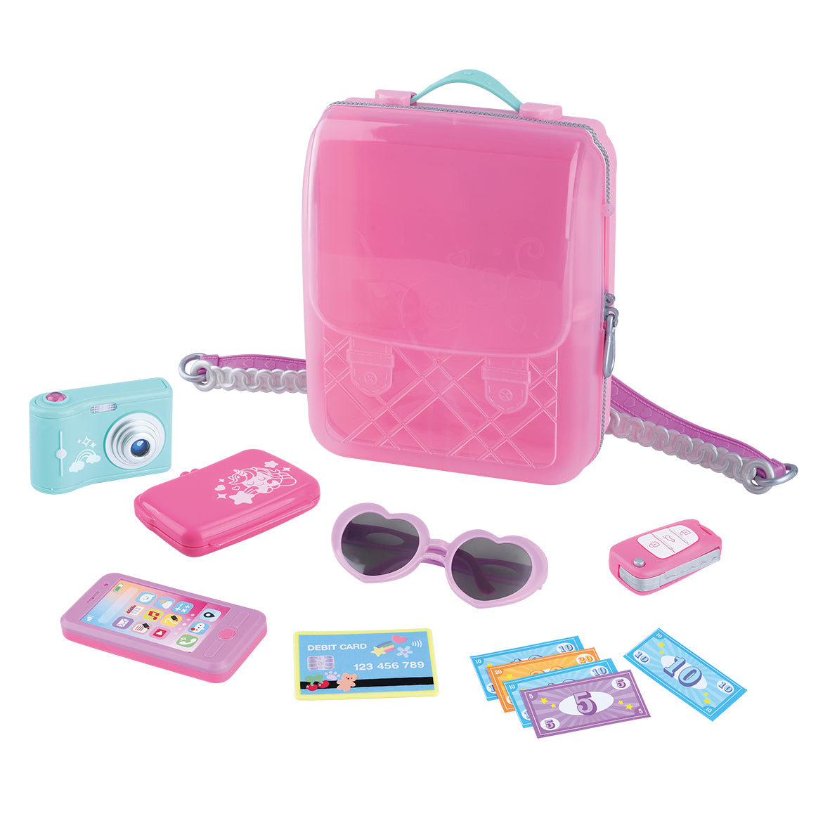 Play Go Travel Backpack – 12-Piece Pretend Play Adventure Set