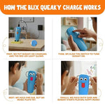 BLIX Queaky Charge – Rechargeable STEM Circuit Toy (Blue)