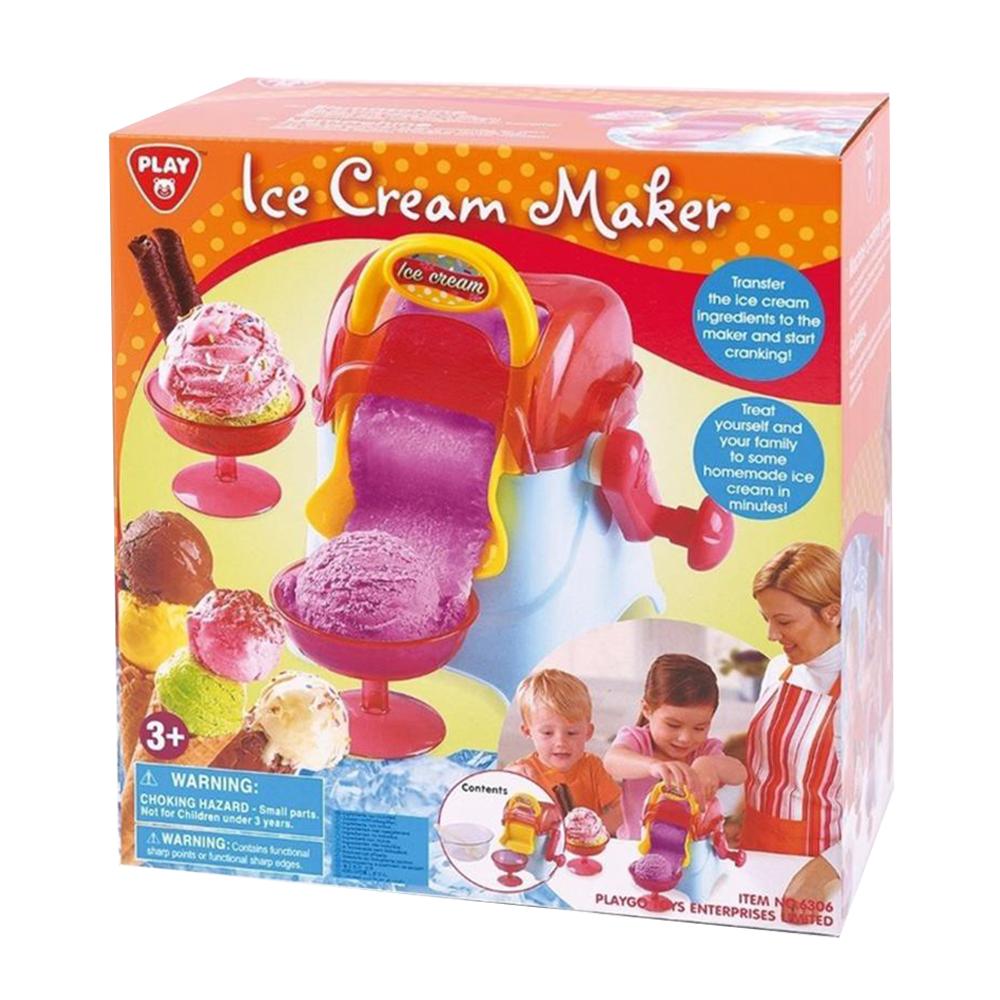 Play Go Ice Cream Maker – Pretend Play Kitchen Toy for Kids