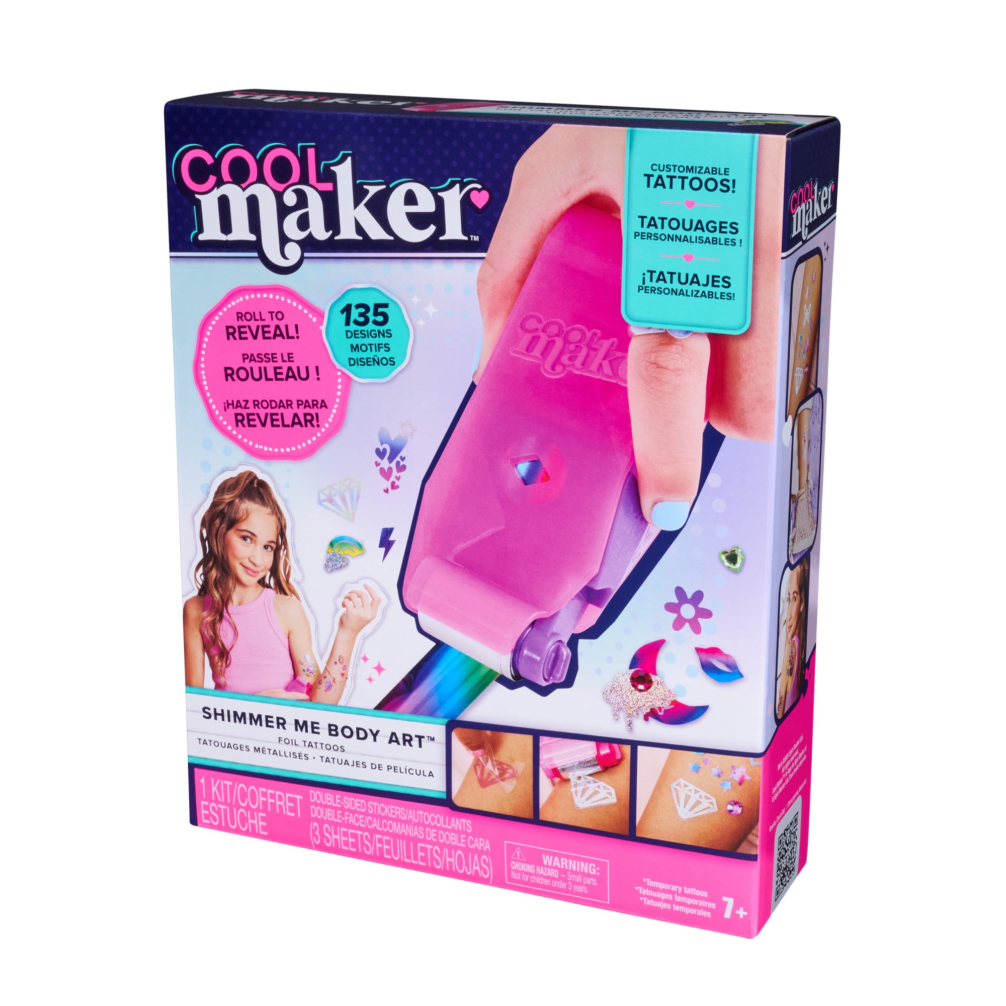 Cool Maker Shimmer Me Body Art Pen Set (Refresh)