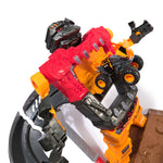 Monster Jam Smash & Bash Smash bot Playset with 1:64 Scale Trucks