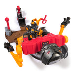 Monster Jam Smash & Bash Smash bot Playset with 1:64 Scale Trucks