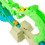 Monster Jam Mini Jams Cobra's Crazy Escape Playset with Mini Trucks