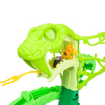 Monster Jam Mini Jams Cobra's Crazy Escape Playset with Mini Trucks