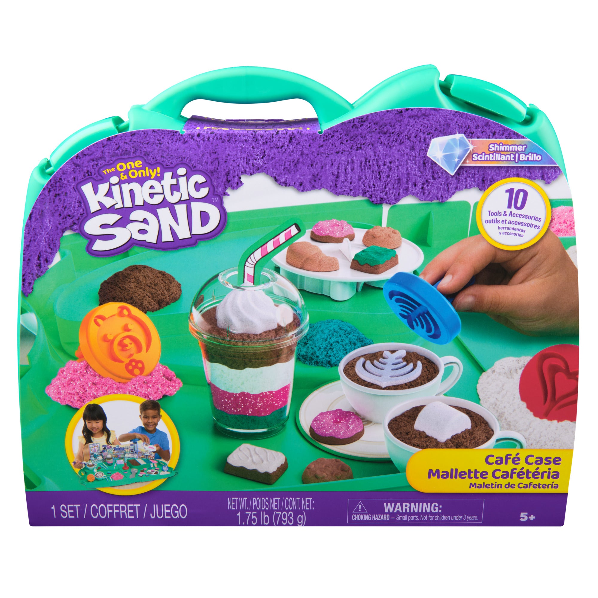 Kinetic Sand Café Shop Playset