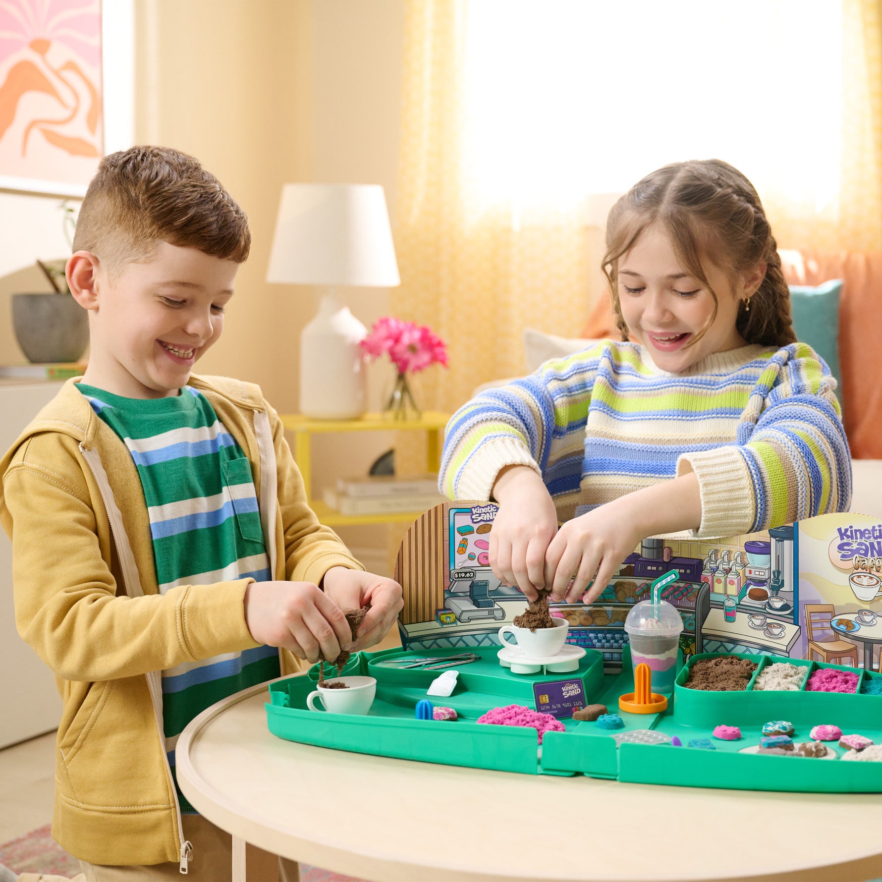 Kinetic Sand Café Shop Playset
