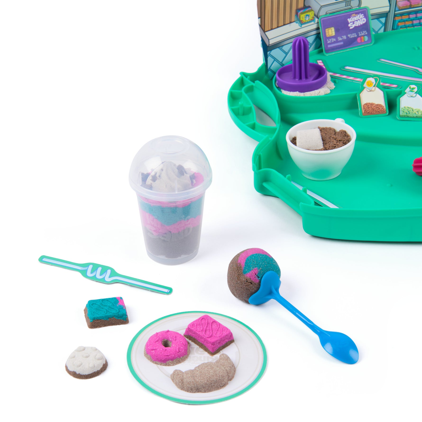 Kinetic Sand Café Shop Playset