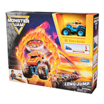 Monster Jam Long Jump Playset with 1:64 Scale Monster Truck