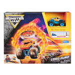 Monster Jam Long Jump Playset with 1:64 Scale Monster Truck