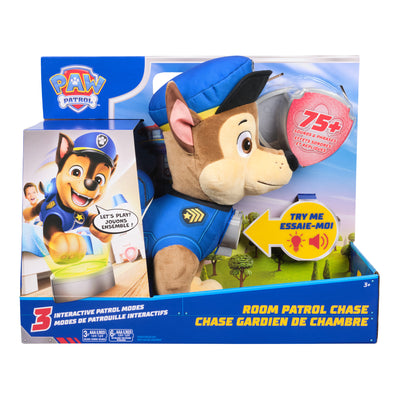 PAW Patrol Interactive Plush Chase | Talking Stuffed Animal Toy