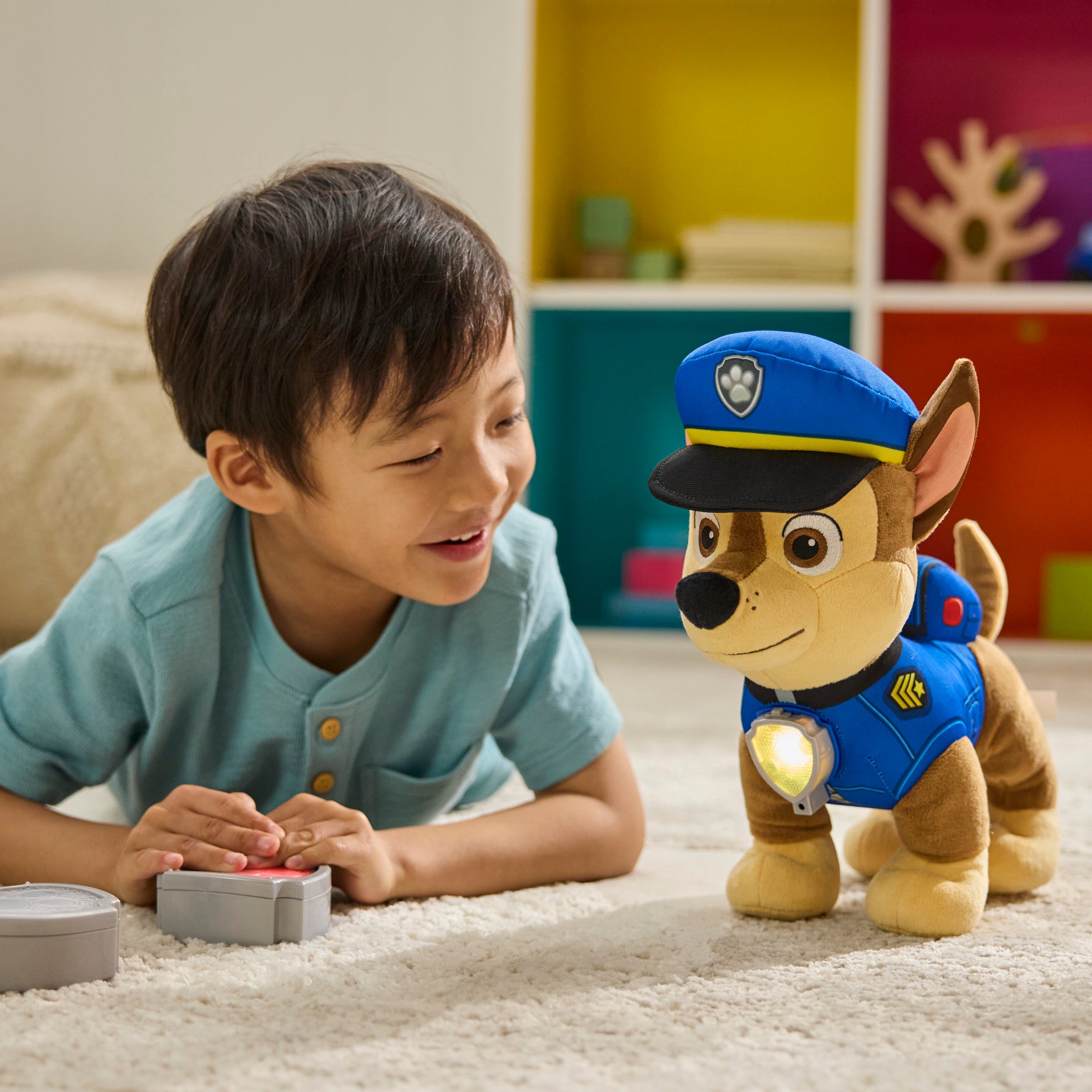 PAW Patrol Interactive Plush Chase | Talking Stuffed Animal Toy