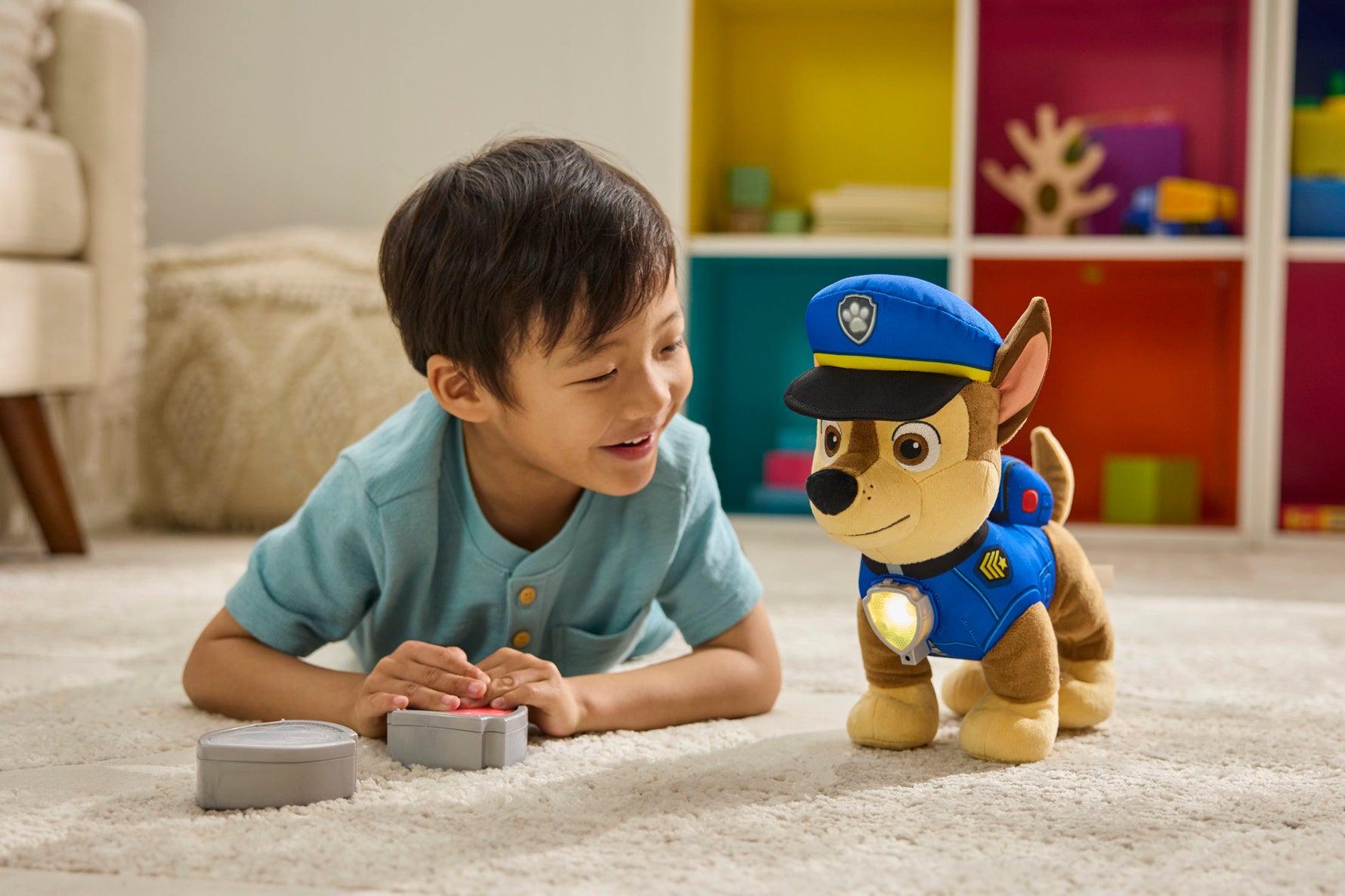 PAW Patrol Interactive Plush Chase | Talking Stuffed Animal Toy