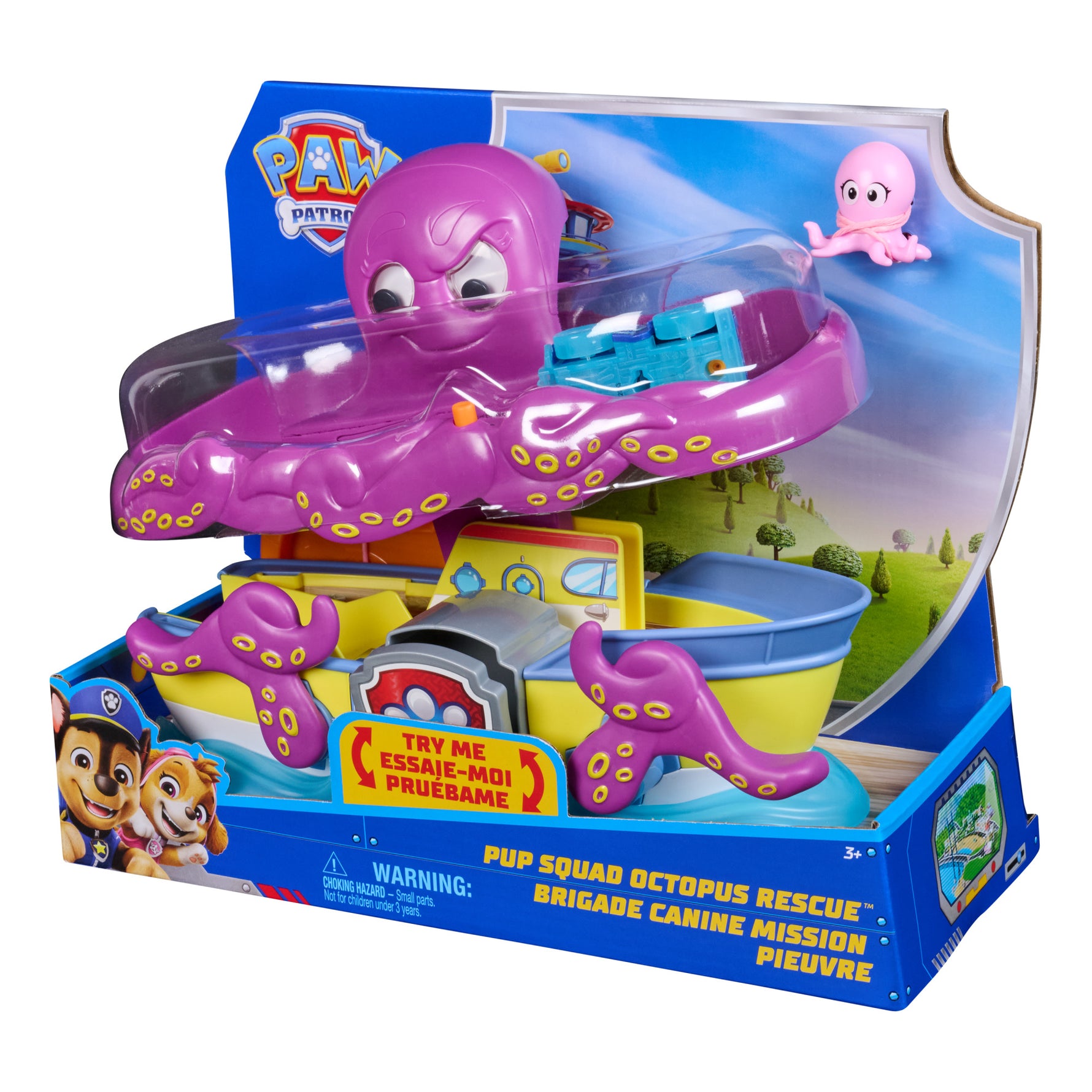 PAW Patrol Pup Squad Octopus Playset | Underwater Rescue Adventure