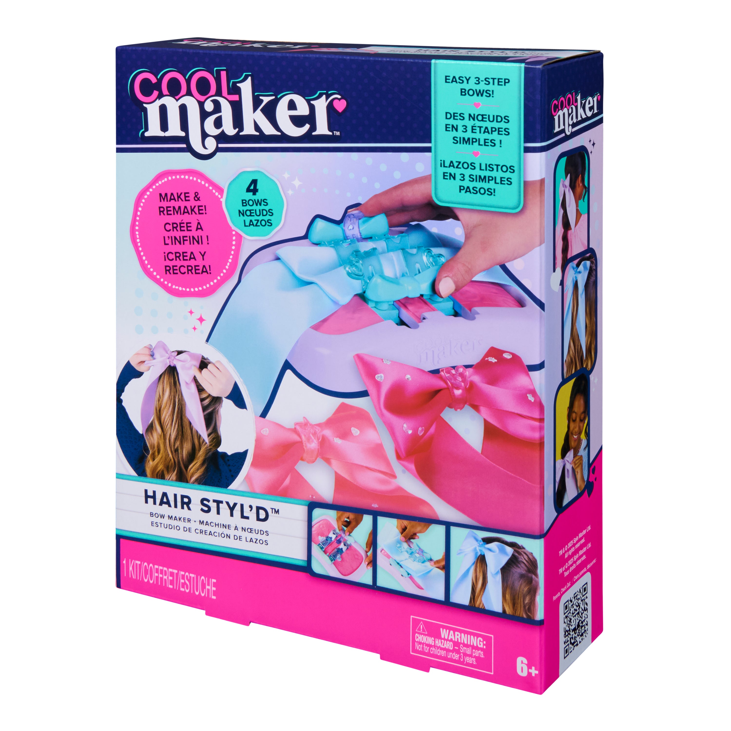 Cool Maker Hair Styl'd Bow Maker Set