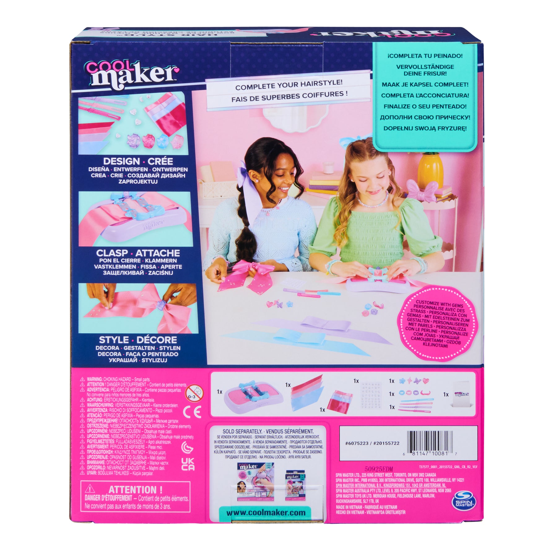 Cool Maker Hair Styl'd Bow Maker Set