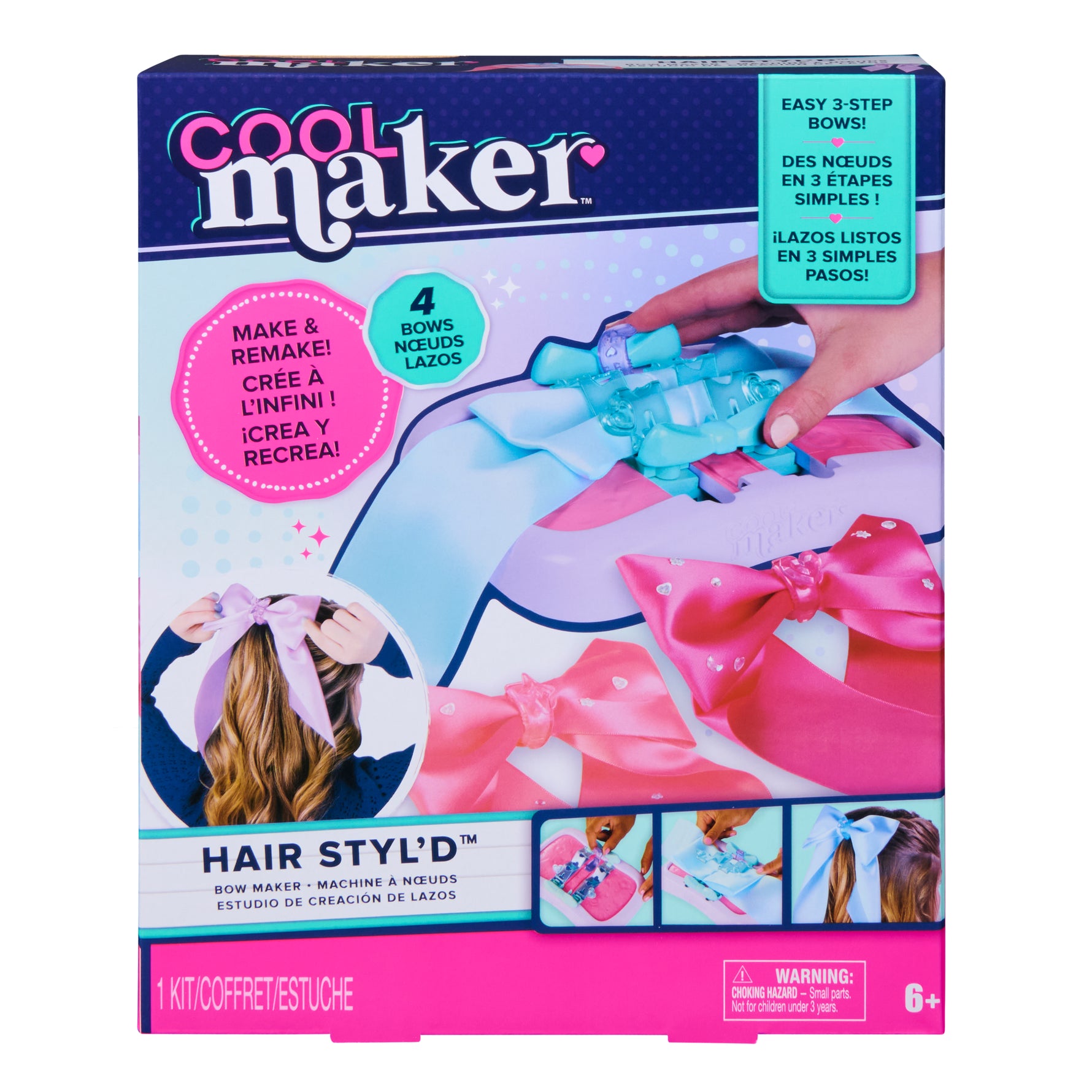 Cool Maker Hair Styl'd Bow Maker Set