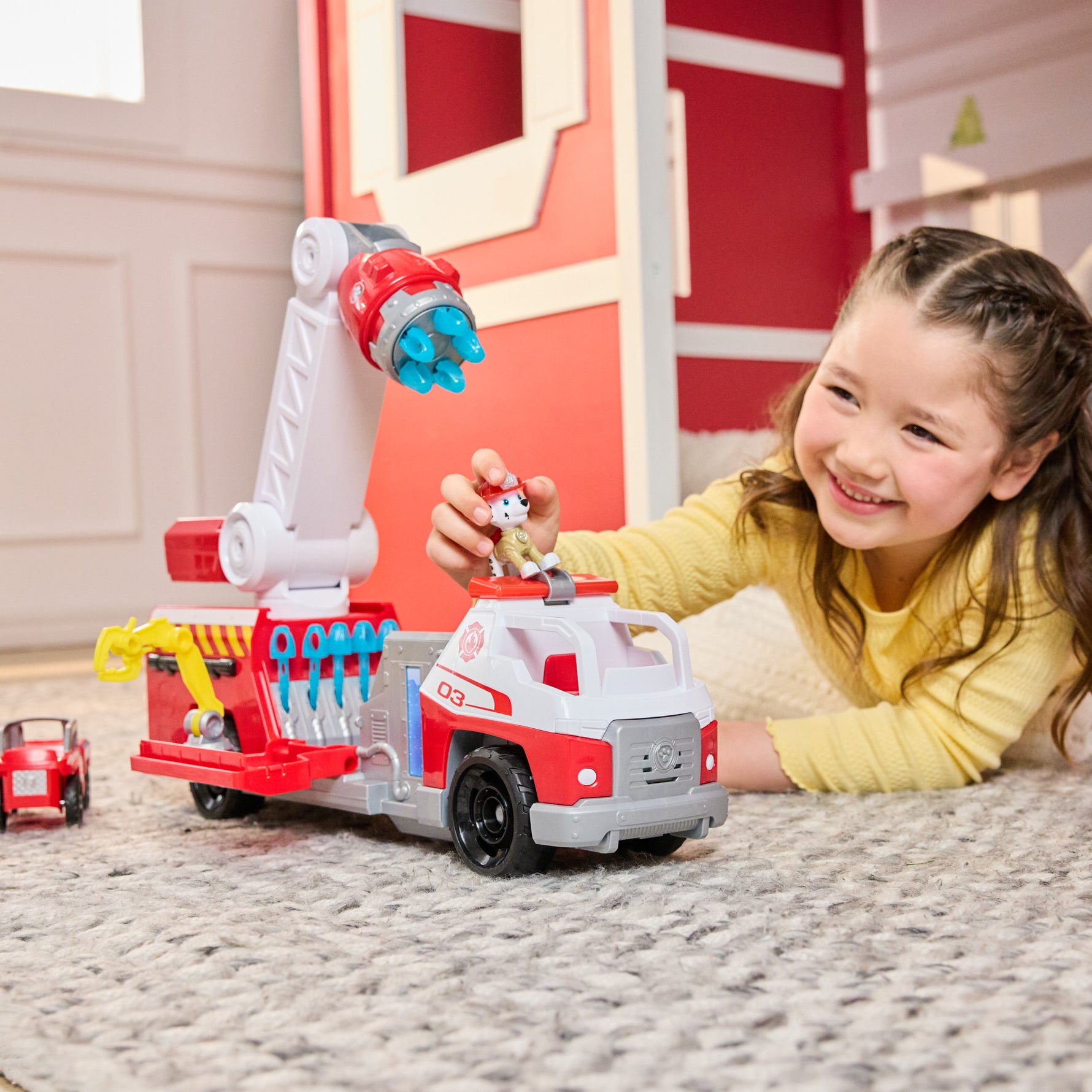 PAW Patrol Fire Rescue Deluxe Fire Truck | Marshall's Official Toy