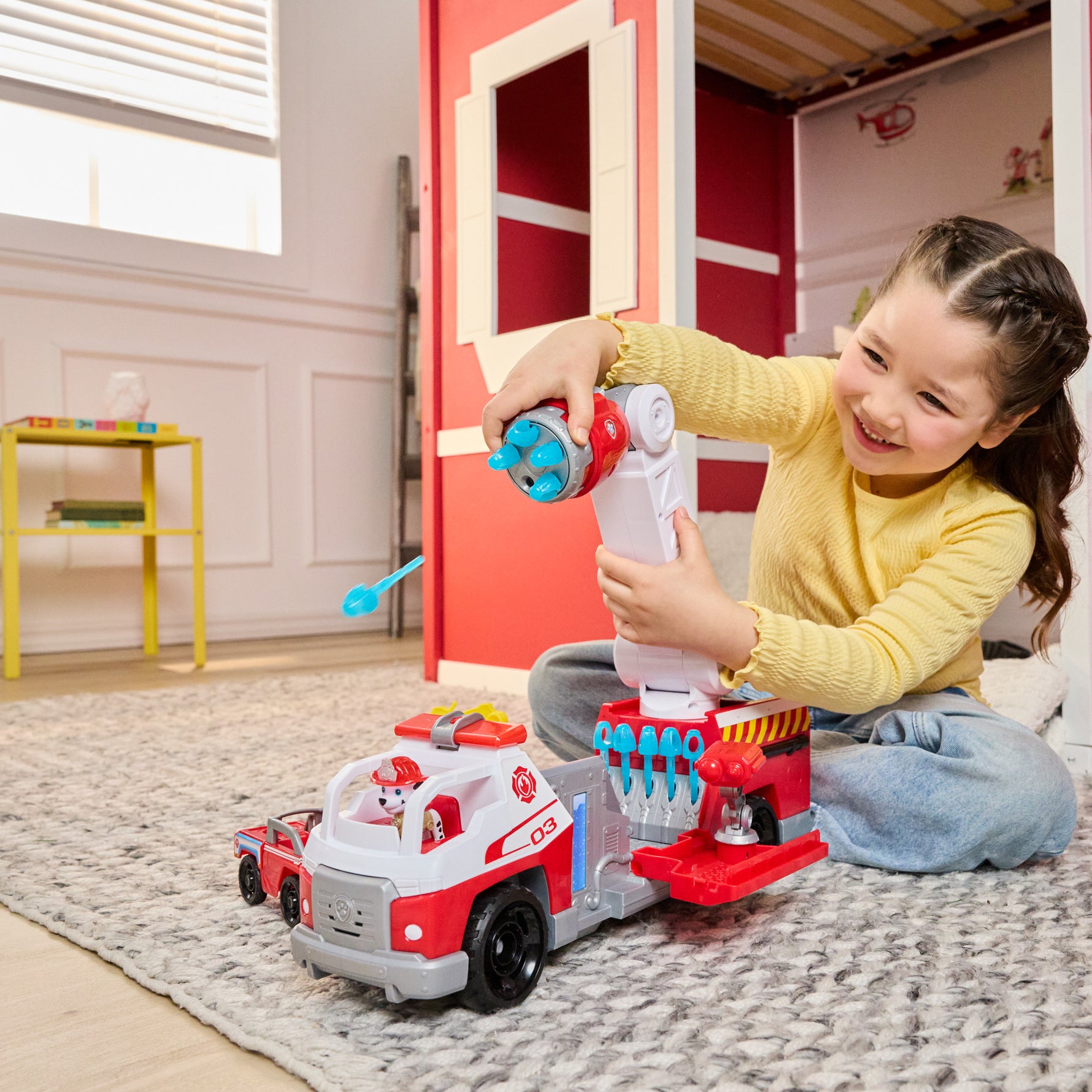 PAW Patrol Fire Rescue Deluxe Fire Truck | Marshall's Official Toy