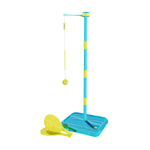 SWINGBALL EARLY FUN ALL SURFACE WITH TWO CHECKER BATS AND RUBBER TENNIS BALL HEIGHT ADJ 1.25M