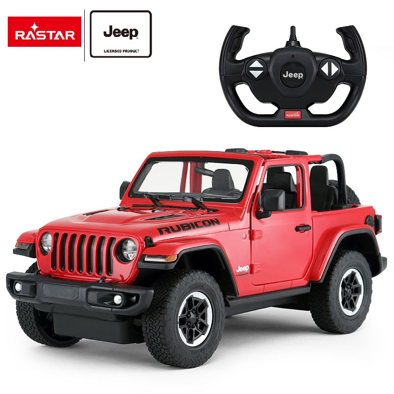 Rastar 1:14 Jeep Wrangler JL Remote Control Car | Licensed RC 4x4 UAE