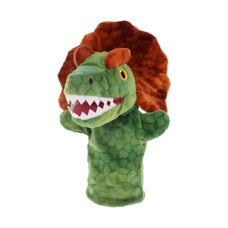 KEEL 27CM KEELECO DINOSAUR HAND PUPPETS 4 ASSTD