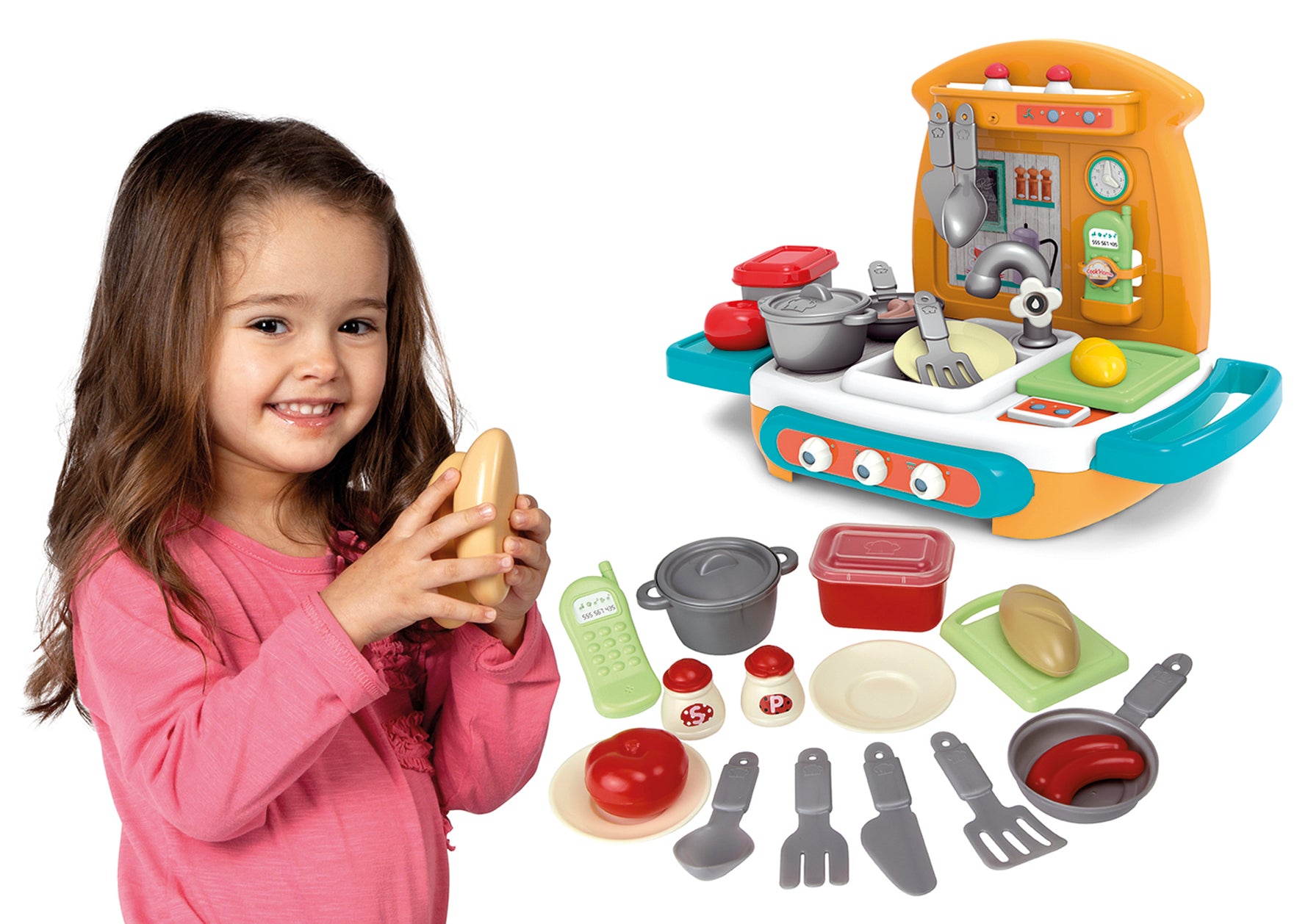 Chicos Premier Kitchen – Premium Pretend Play Kitchen Set for Kids
