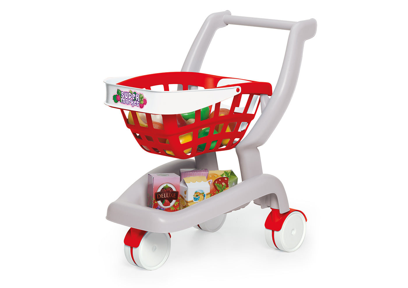 Chicos My 2-in-1 Great Supermarket Trolley – Kids Shopping Cart Pretend Play Toy