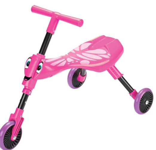 Mookie Scuttle Bug Butterfly – Pink & Purple