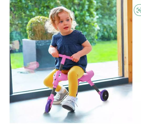 Mookie Scuttle Bug Butterfly – Pink & Purple