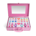 Martinelia Little Unicorn Perfect Traveller Case – 27-Piece Kids Makeup & Beauty Set