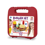 Chicos Play & Go Burger Set – Portable Pretend Play Food Toy for Kids
