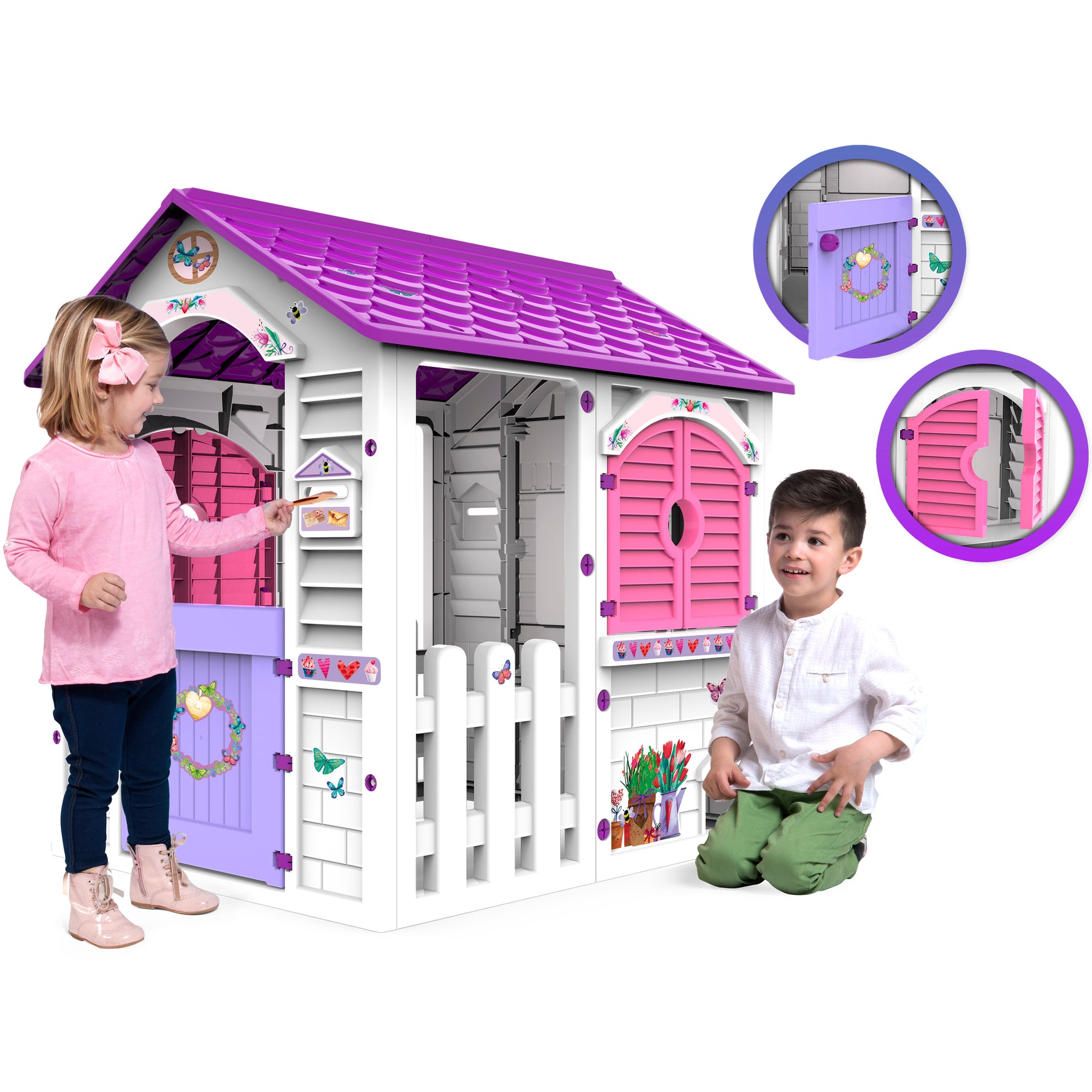 Chicos Casabella Kids Playhouse – Indoor & Outdoor Play House for Children