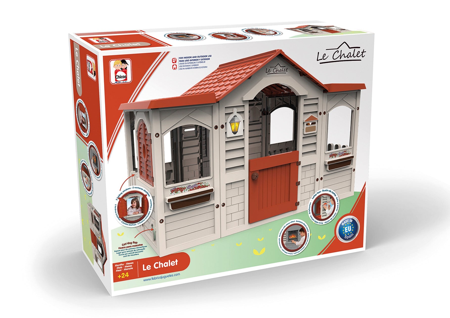 Chicos Le Chalet – Kids Outdoor & Indoor Playhouse