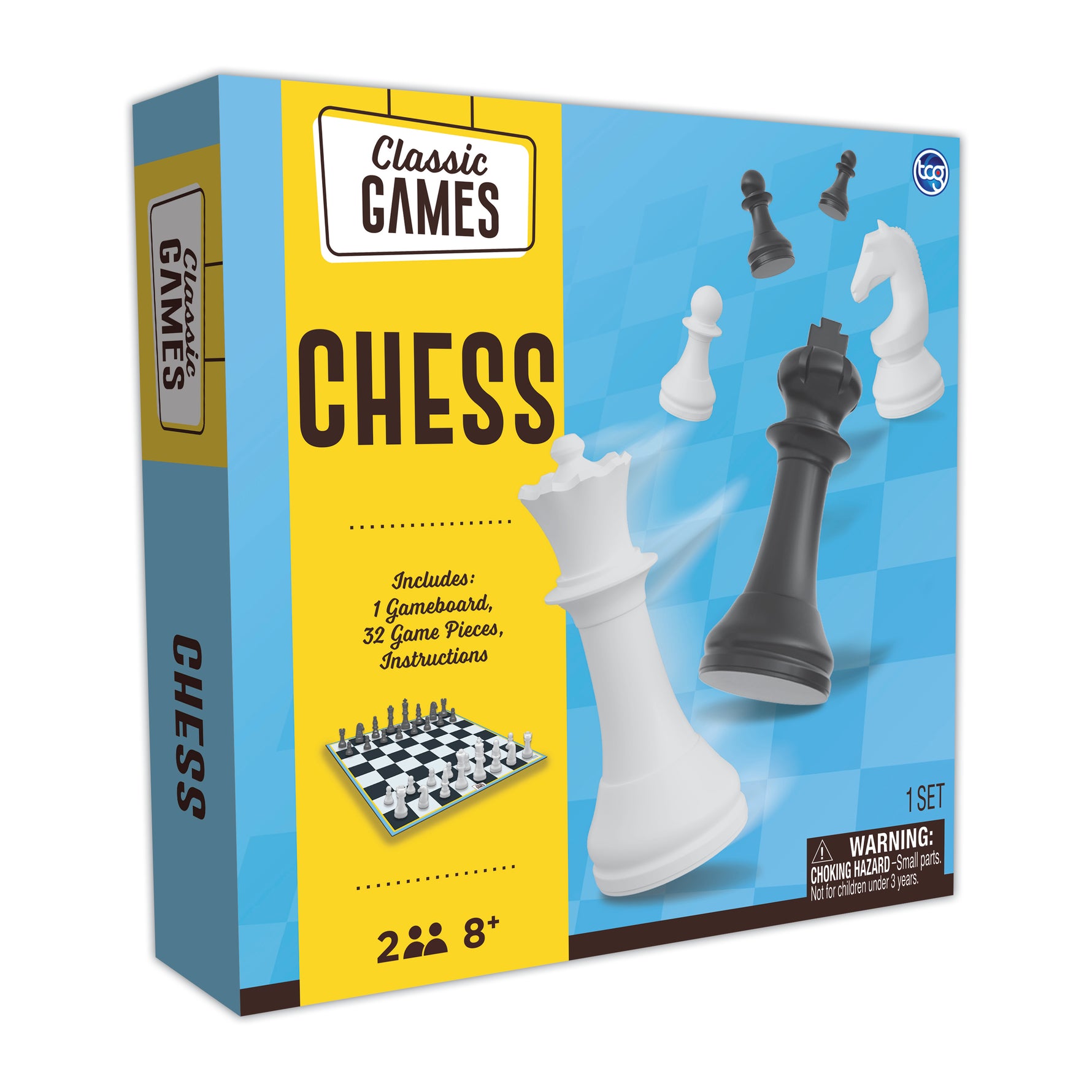 TCG Classic Chess Board Game | Strategy Game for Kids & Adults