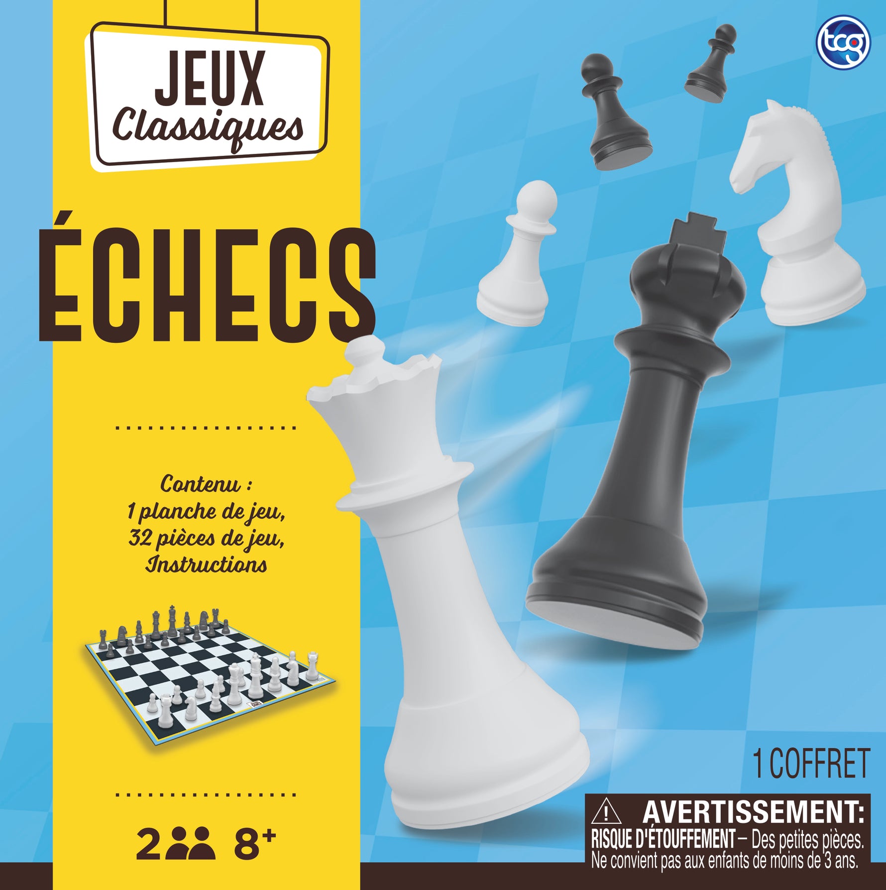 TCG Classic Chess Board Game | Strategy Game for Kids & Adults