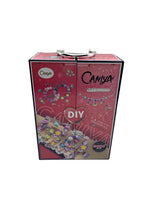 Caniya 6-in-1 DIY Beads Jewelry Making Kit with Rectangular Case for Girls