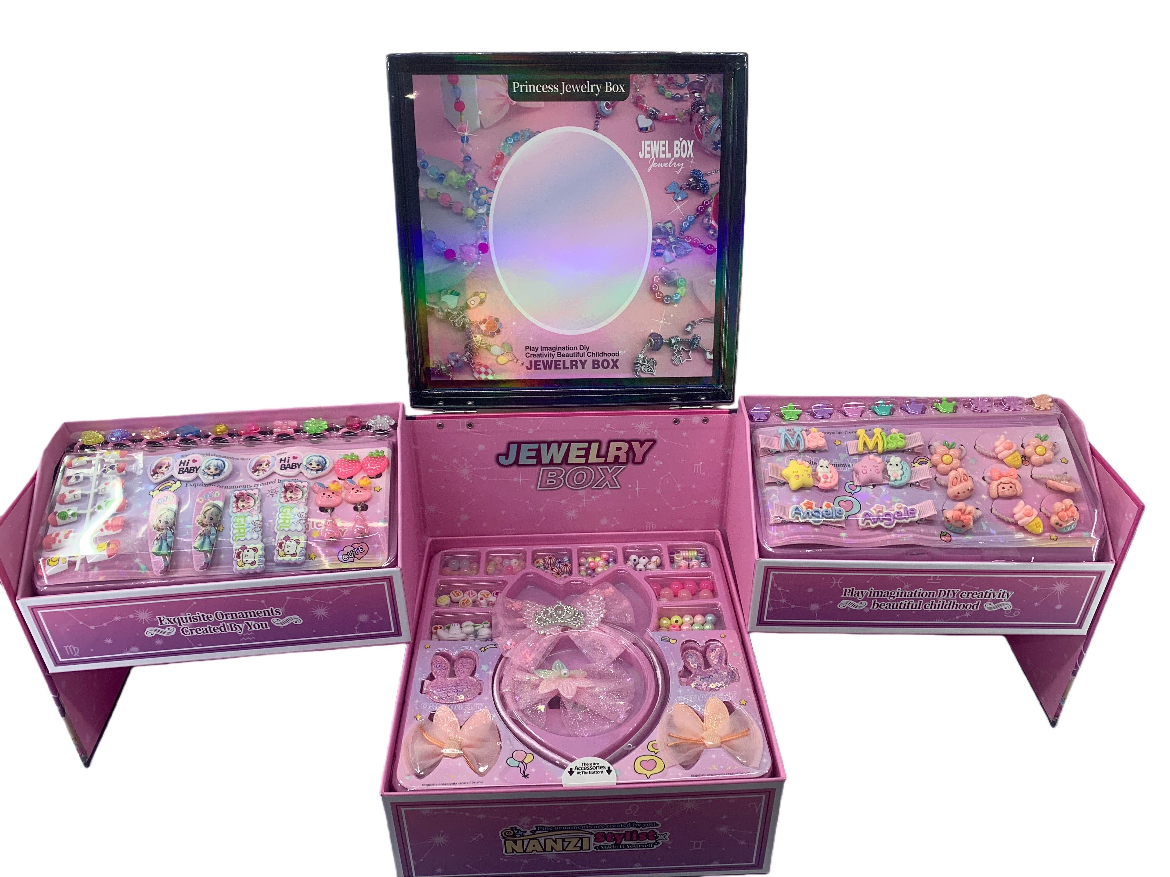 Caniya DIY 6-in-1 Nanzi Stylist Doll Make It Yourself Kit for Girls