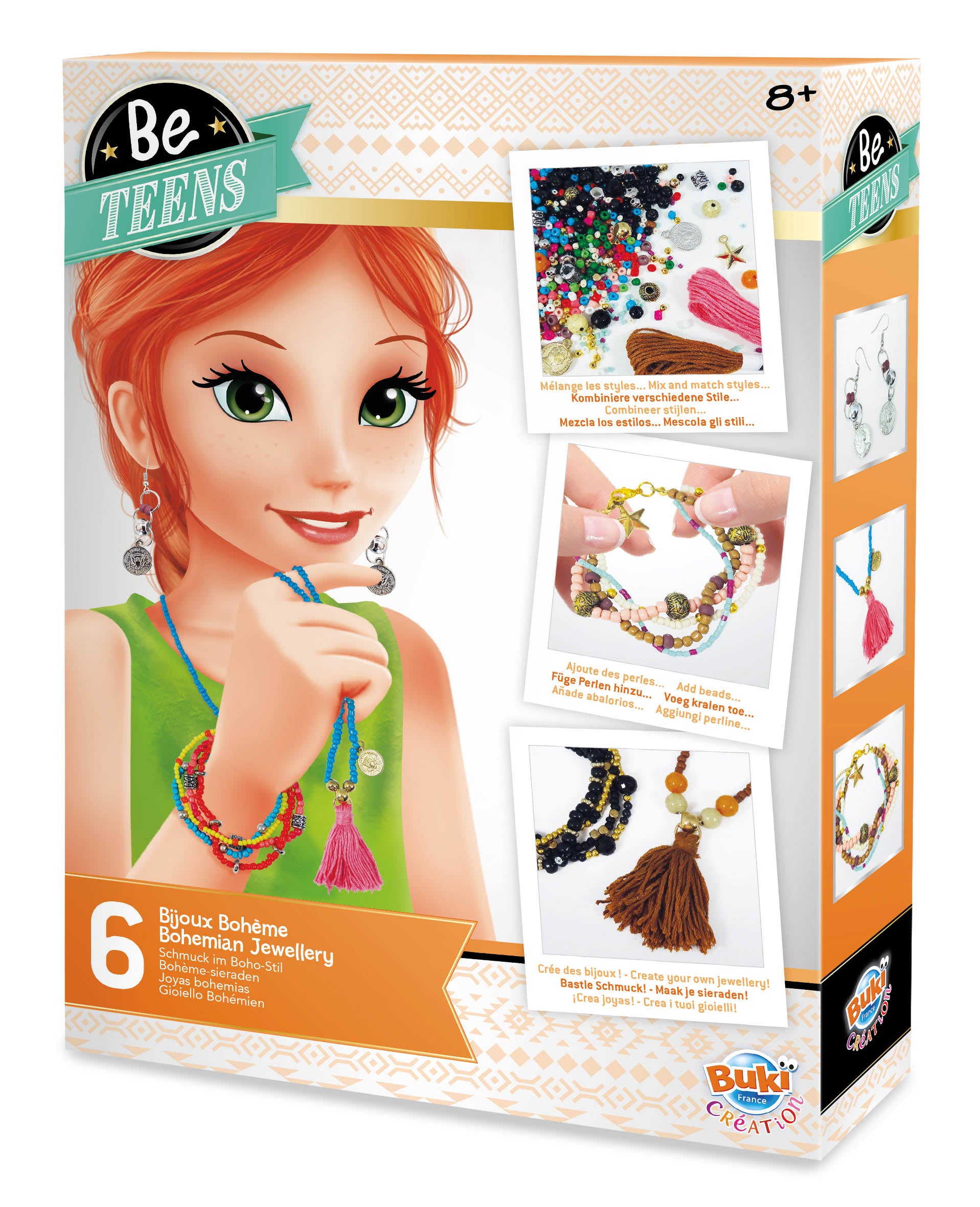 BUKI Bohemian Jewellery Making Kit for Girls