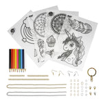BUKI Shrink Plastic Jewellery Making Kit for Girls
