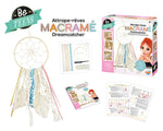 BUKI Macramé Dreamcatcher Kit for Girls | DIY Craft Set