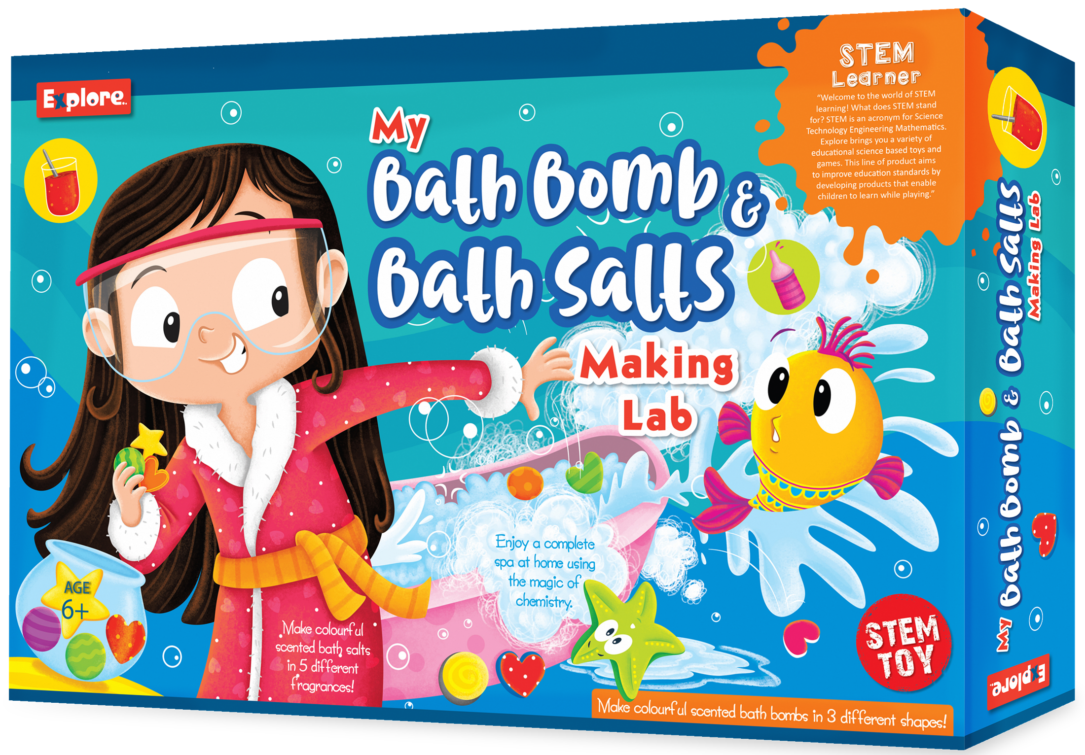 Eksploe My Bath Bomb & Bath Salts Making Lab