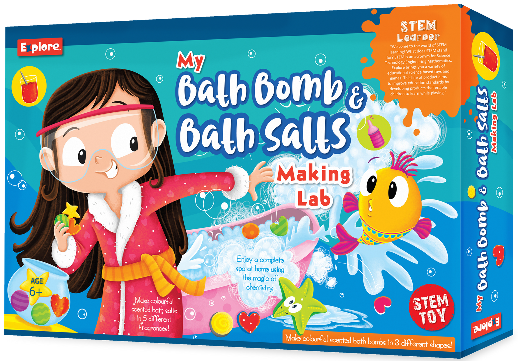 Eksploe My Bath Bomb & Bath Salts Making Lab