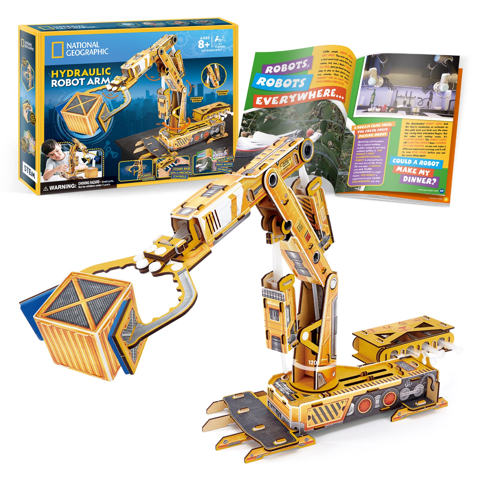 National Geographic Hydraulic Robot Arm