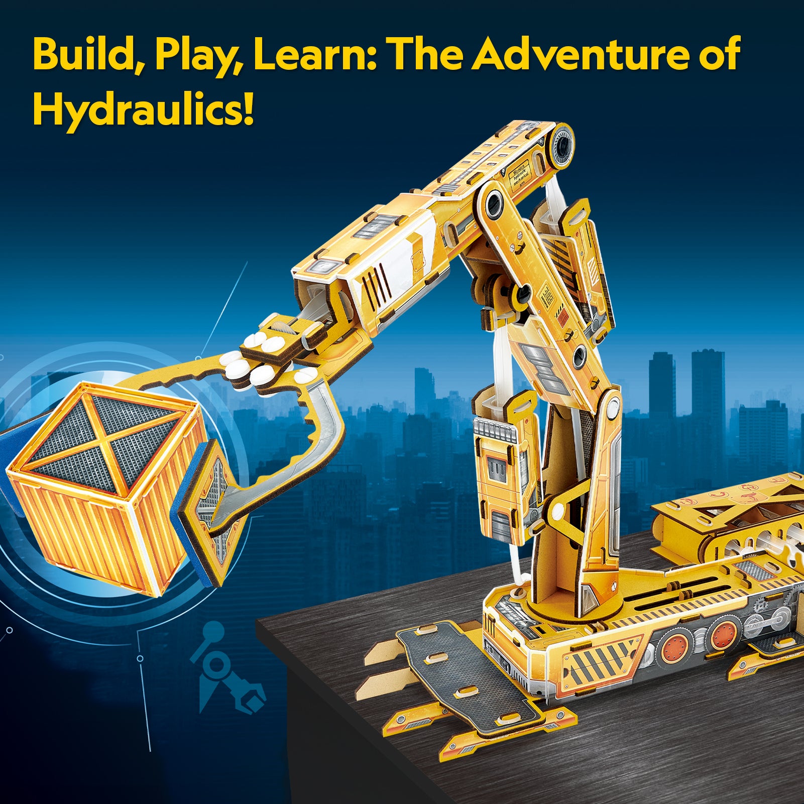 National Geographic Hydraulic Robot Arm