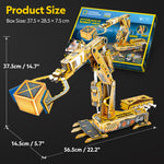 National Geographic Hydraulic Robot Arm