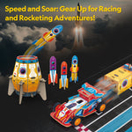 National Geographic 2-in-1 Blast-Off Rocket & Racing Car