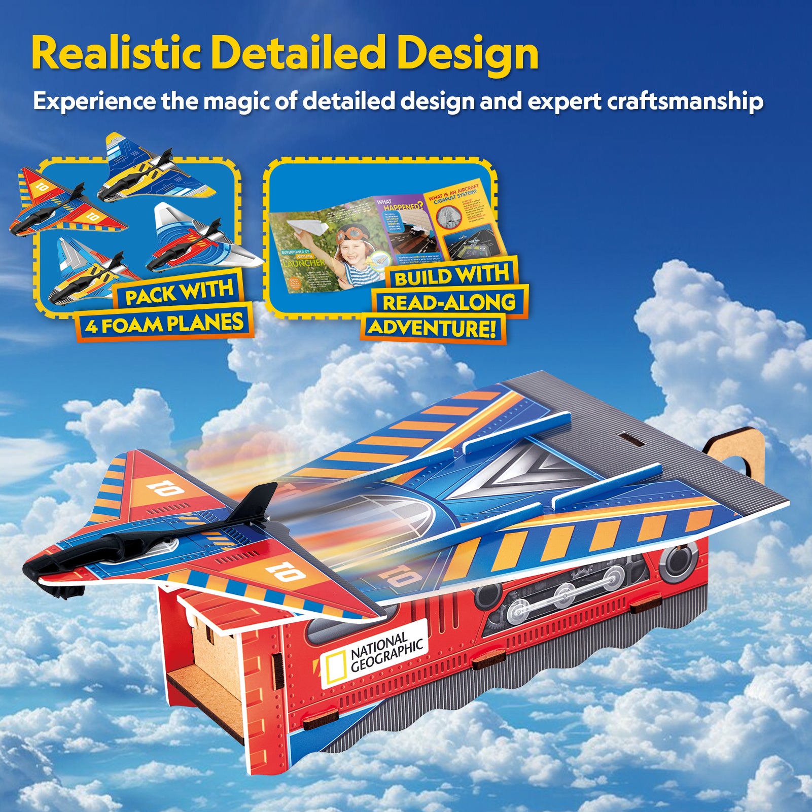 National Geographic Airplane Launcher Mini