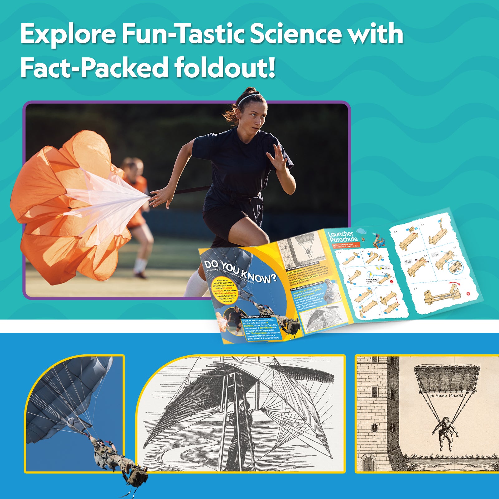 National Geographic Launcher Parachute