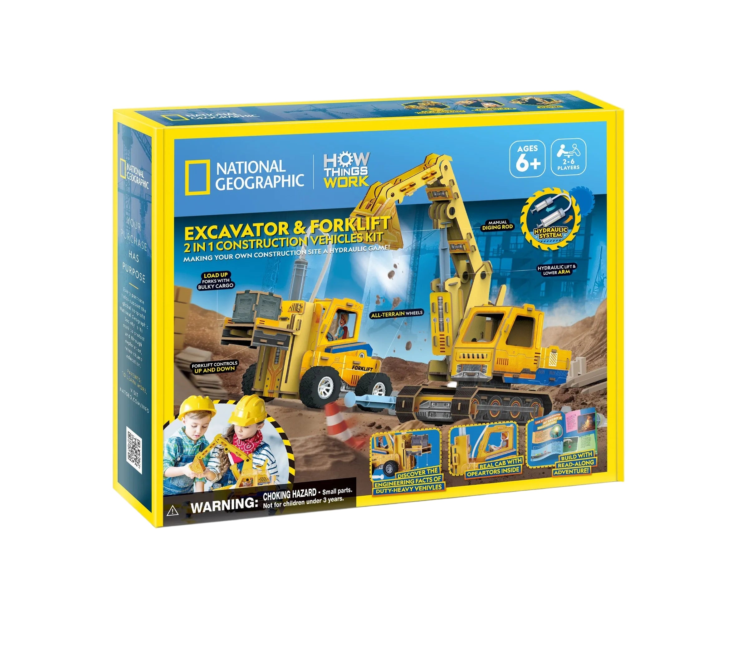 National Geographic Excavator & Forklift