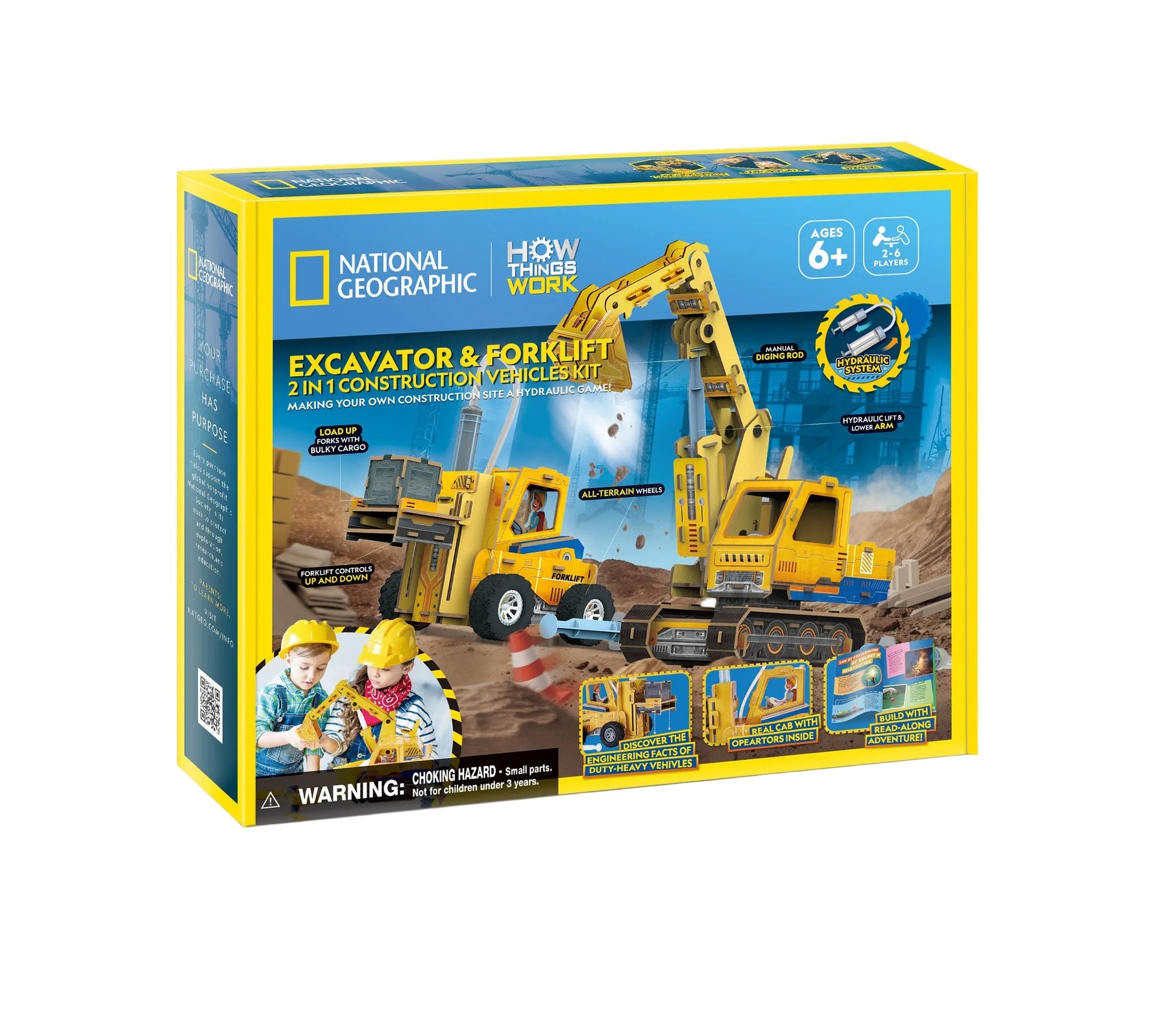 National Geographic Excavator & Forklift